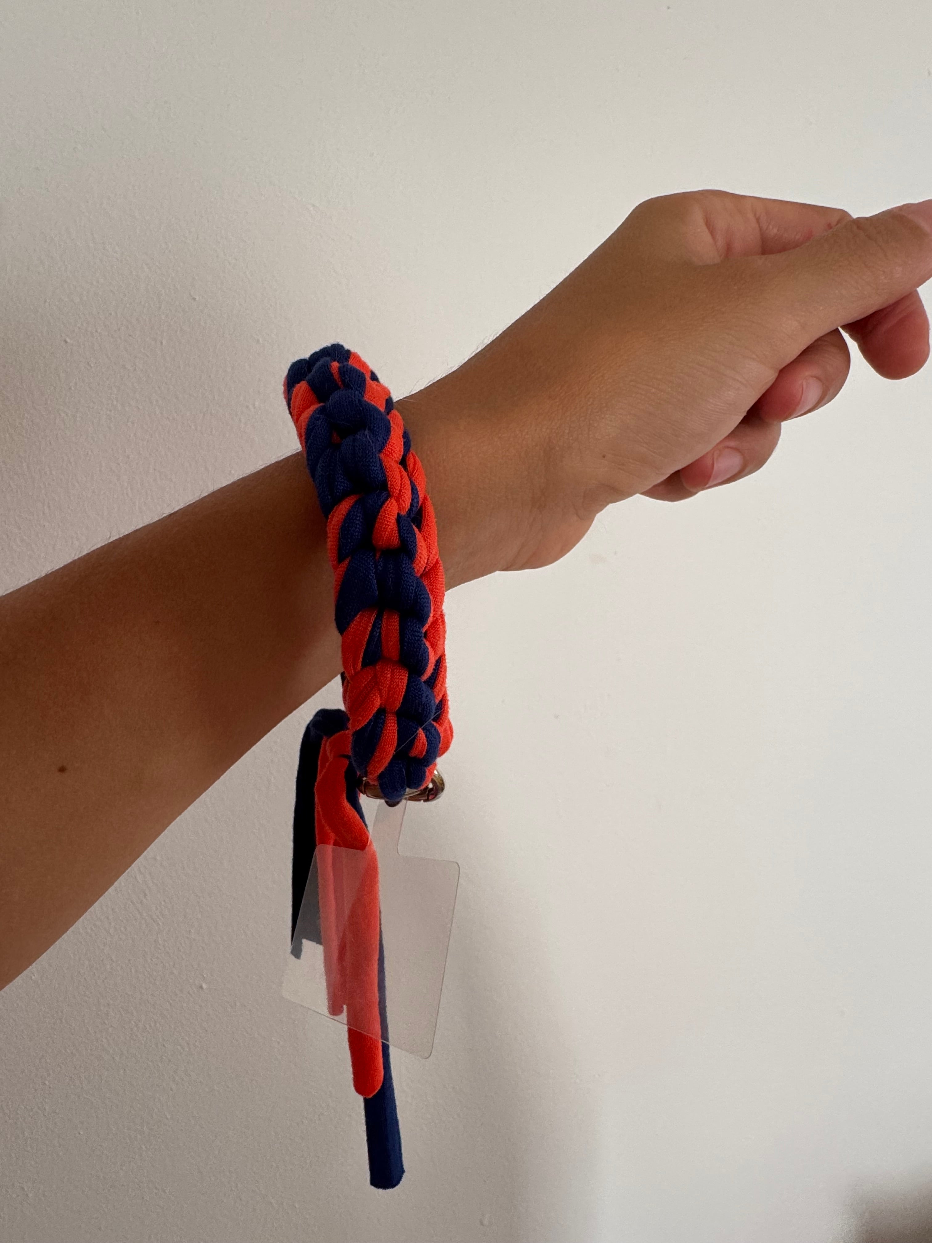 Phone Strap (Orange/Blue)