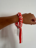 Phone Strap (White/Orange)