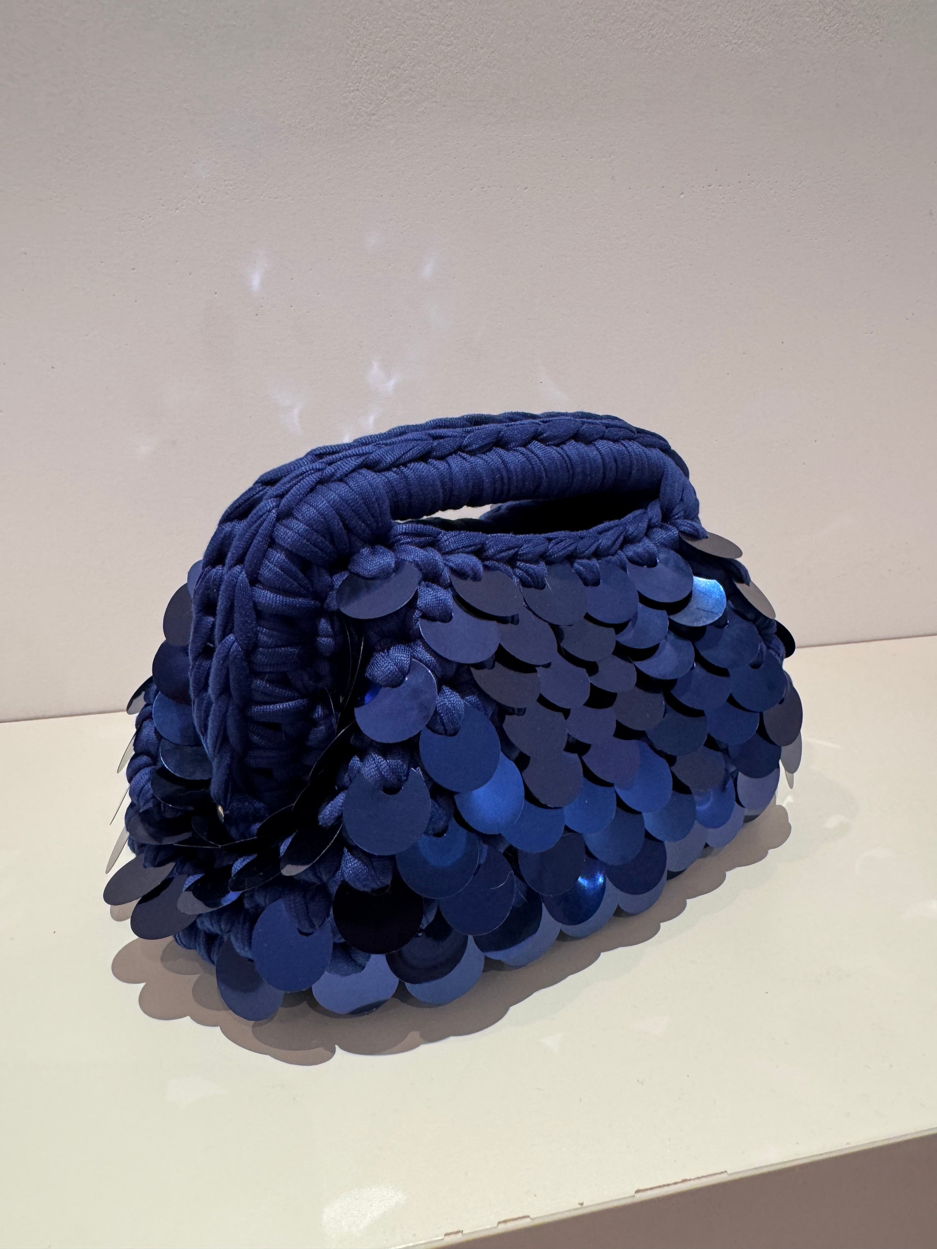 Electric Blue Mini clutch