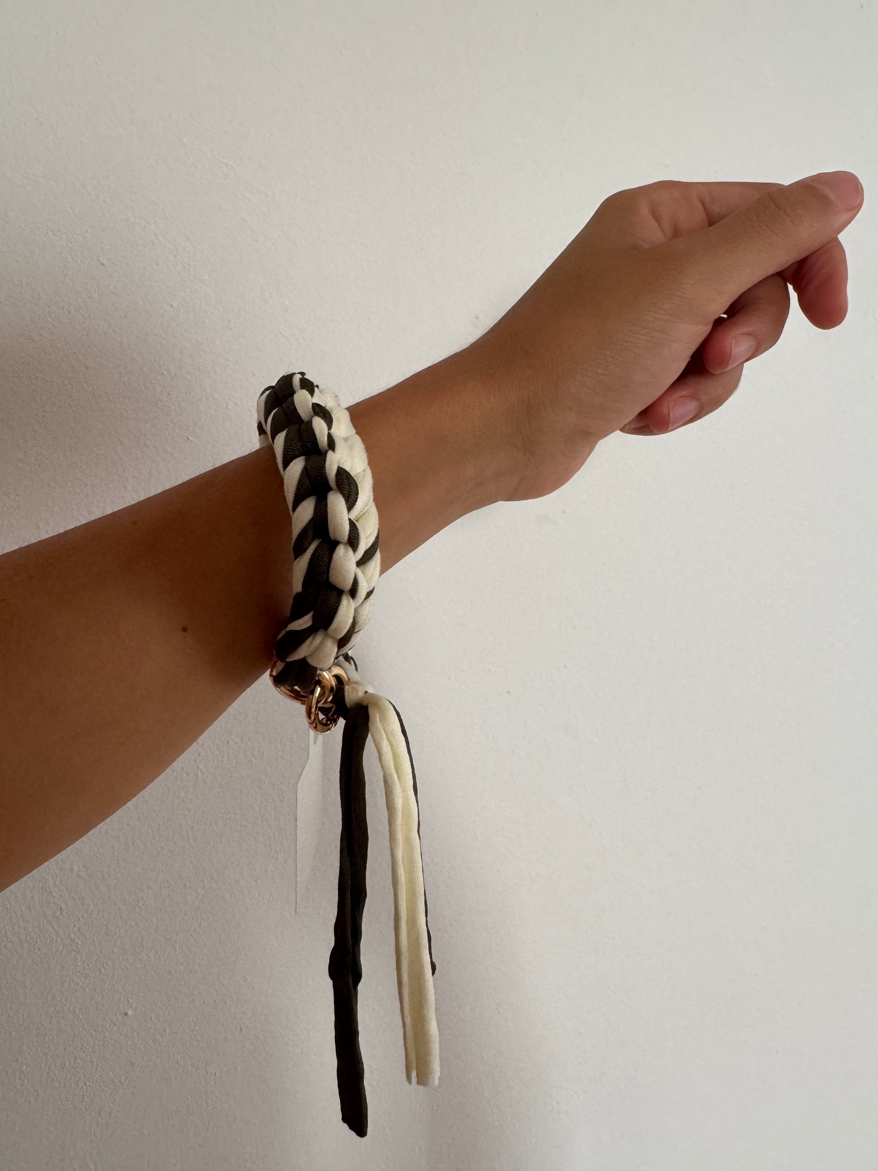 Phone Strap (White/Black)