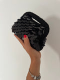 Midnight Black Mini clutch