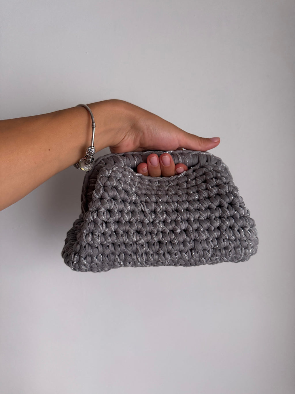 Silver Cloud clutch