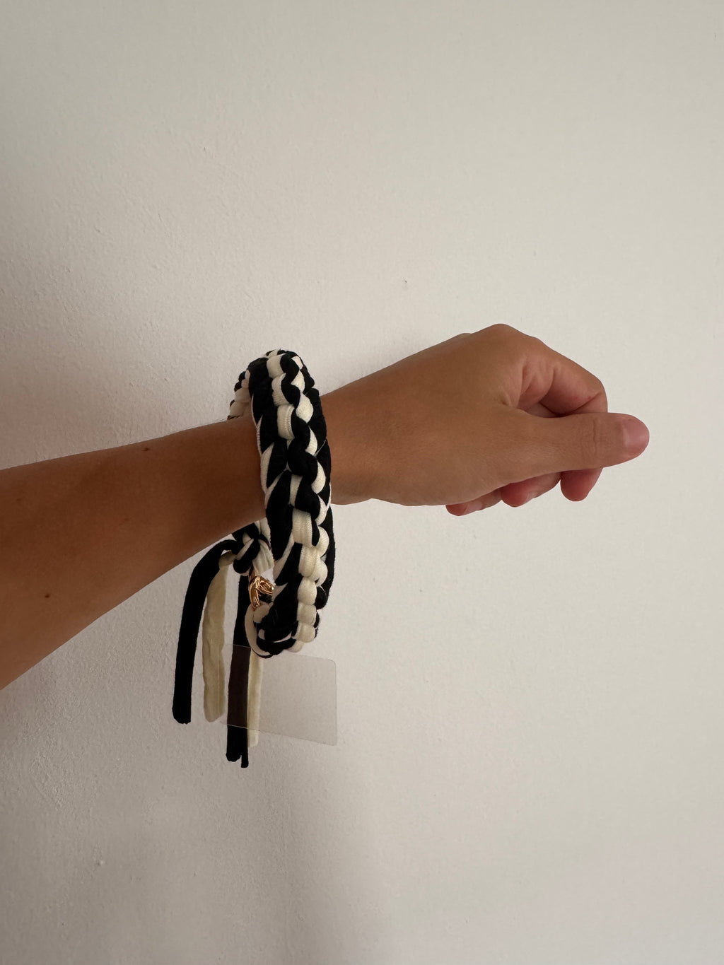 Phone Strap (White/Black)