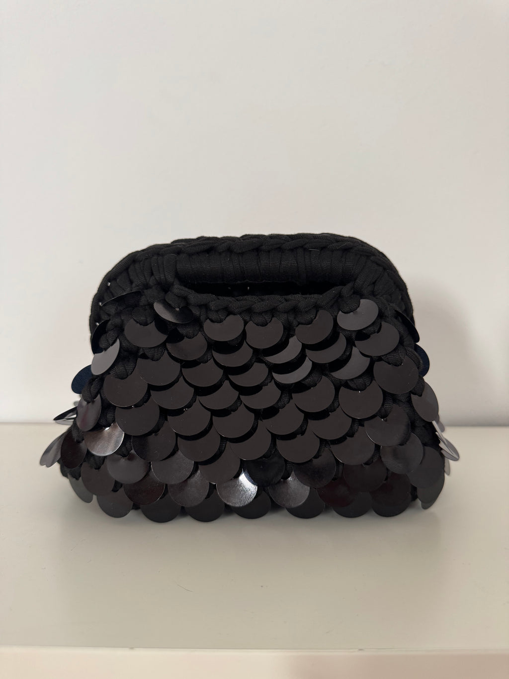 Midnight Black Mini clutch