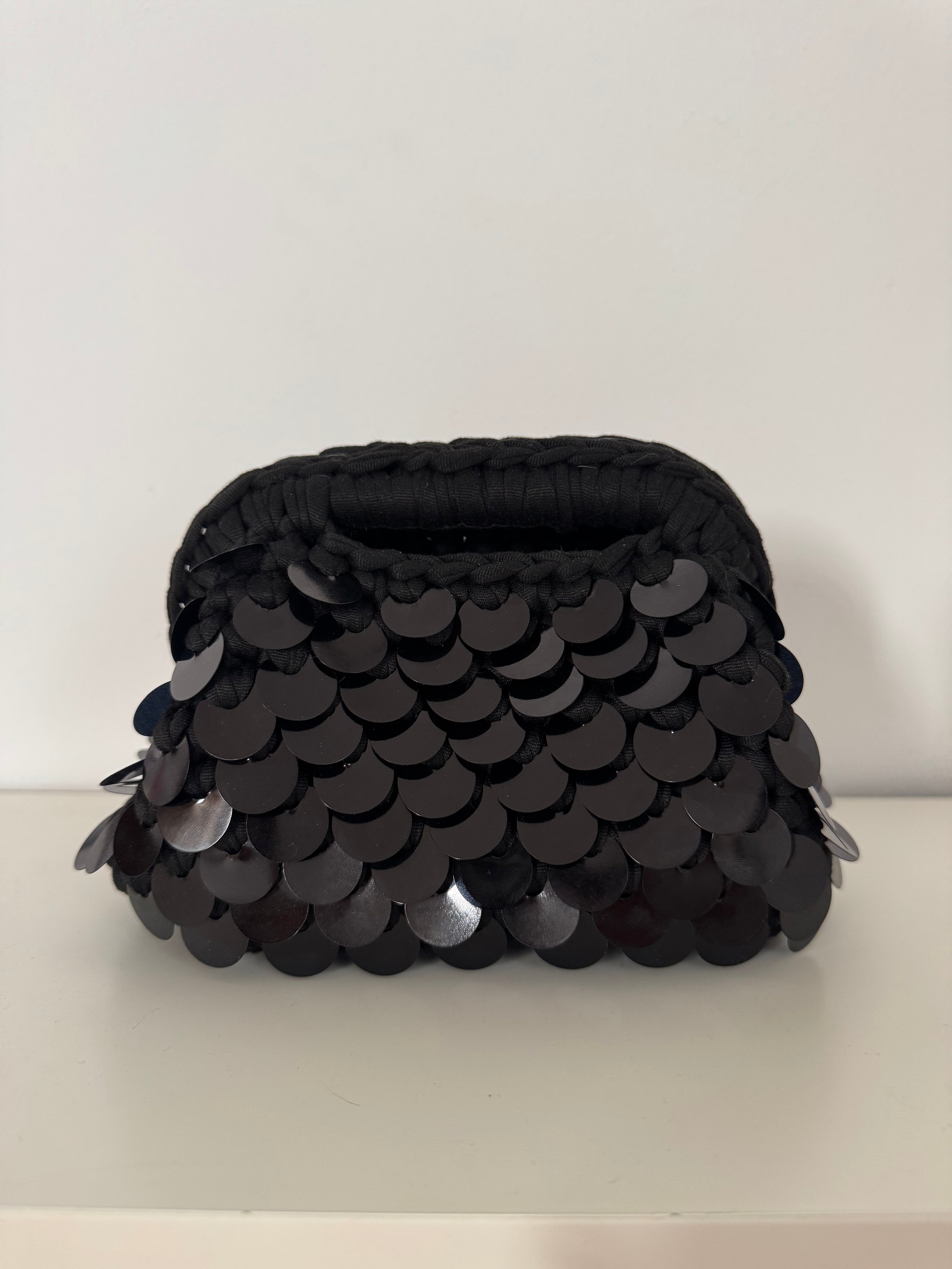 Midnight Black Mini clutch