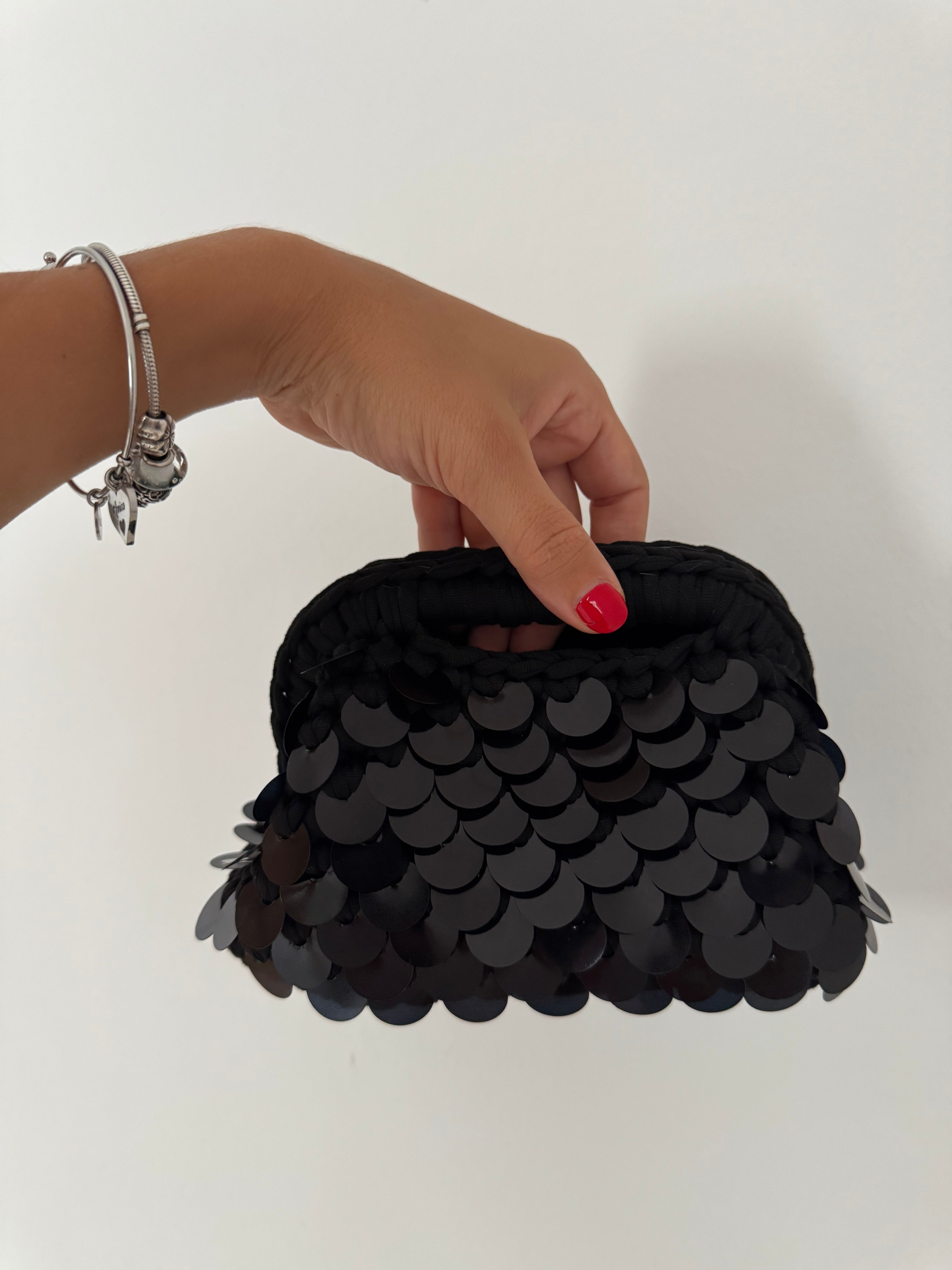 Midnight Black Mini clutch