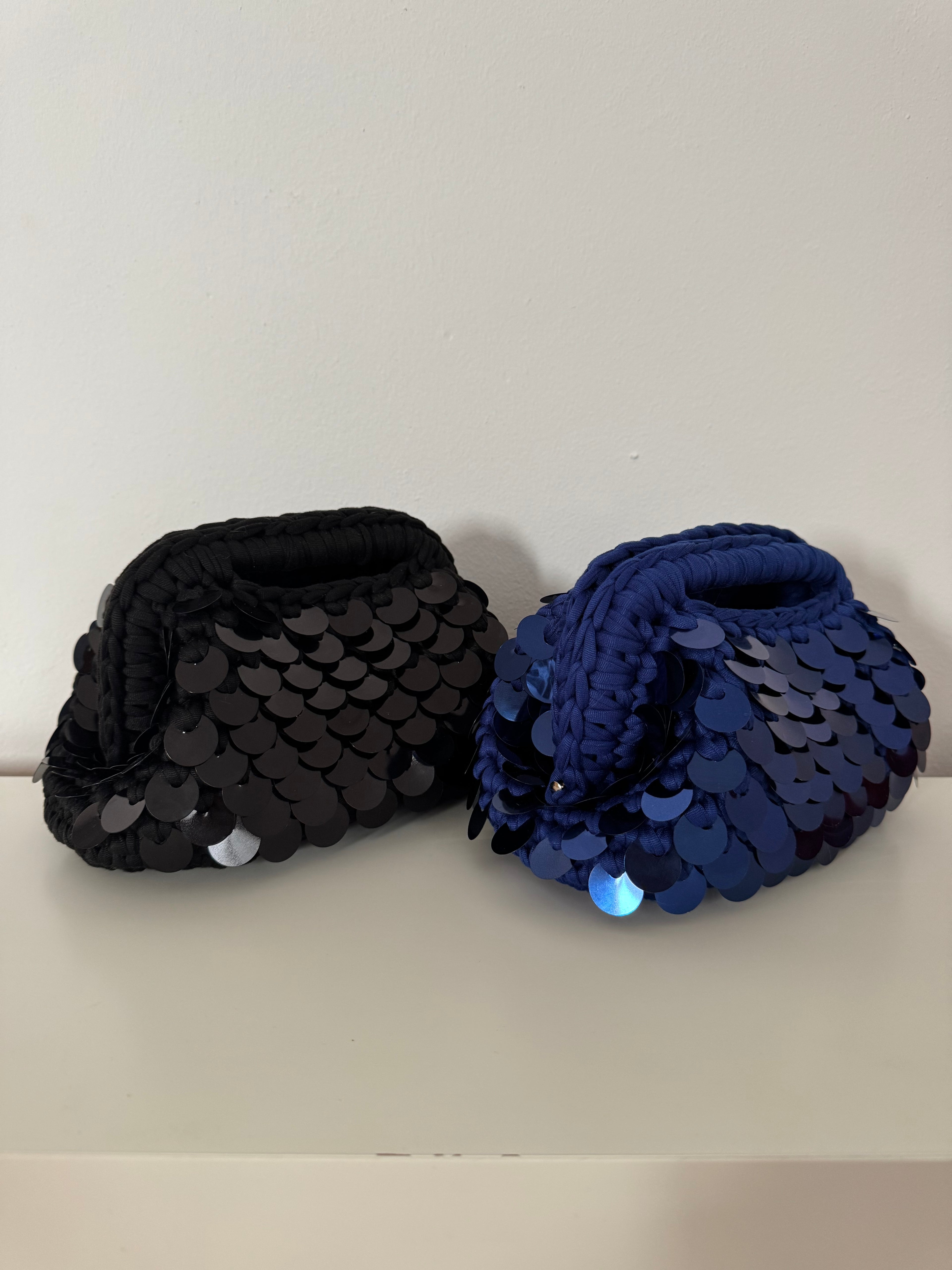 Electric Blue Mini clutch